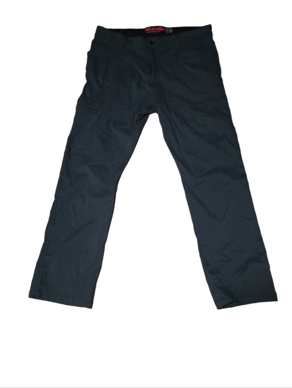 Wrangler Men's Dark Gray Straight-Leg Pants
